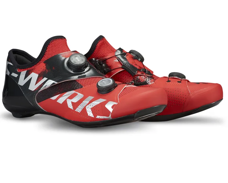 Specialized S-Works Ares Road Shoes in Red size 44-4